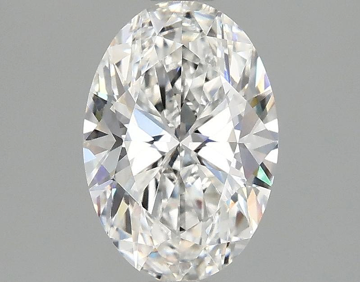 1.47 Carat Oval Shaped Ideal Cut VVS2 IGI Certified Lab Grown Diamond