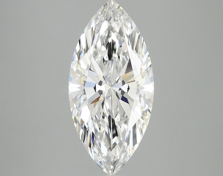 3.0 Carat Marquise Shaped Excellent Cut VVS2 IGI Certified Lab Grown Diamond