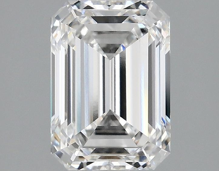 1.88 Carat Emerald Shaped Ideal Cut VS1 IGI Certified Lab Grown Diamond