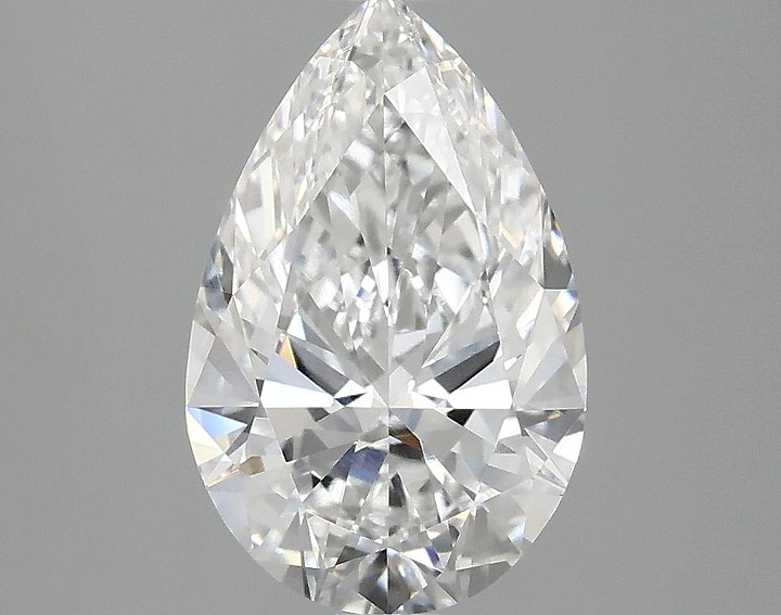 1.97 Carat Pear Shaped Ideal Cut VVS2 IGI Certified Lab Grown Diamond