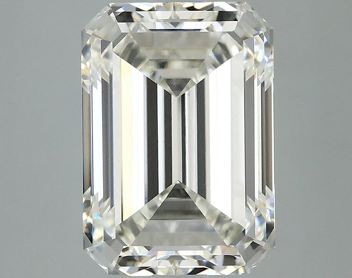 3.04 Carat Emerald Shaped Ideal Cut VS1 IGI Certified Lab Grown Diamond