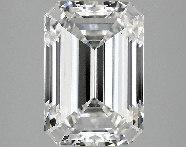 3.02 Carat Emerald Shaped Ideal Cut VS1 IGI Certified Lab Grown Diamond