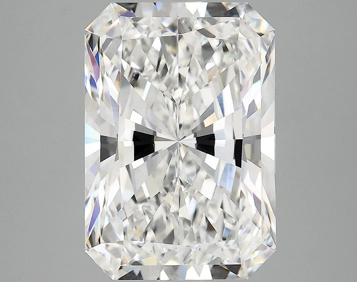 4.09 Carat Radiant Shaped Ideal Cut VVS2 IGI Certified Lab Grown Diamond