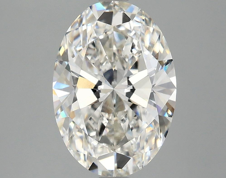 3.03 Carat Oval Shaped Ideal Cut VVS2 IGI Certified Lab Grown Diamond