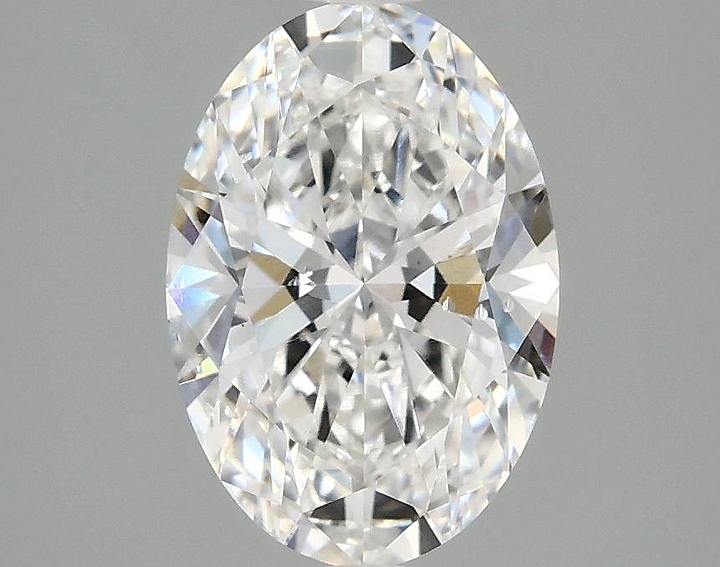 1.82 Carat Oval Shaped Ideal Cut SI1 IGI Certified Lab Grown Diamond