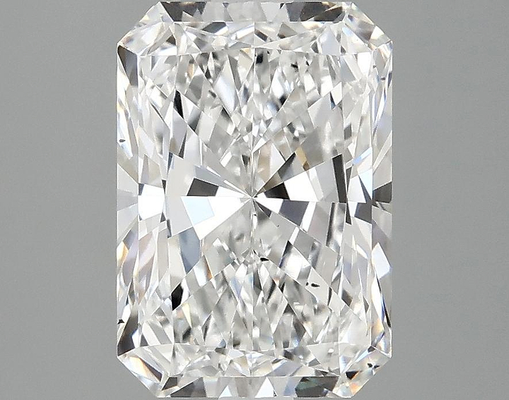 3.07 Carat Radiant Shaped Ideal Cut VS2 IGI Certified Lab Grown Diamond
