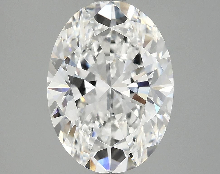 3.03 Carat Oval Shaped Excellent Cut VVS2 IGI Certified Lab Grown Diamond