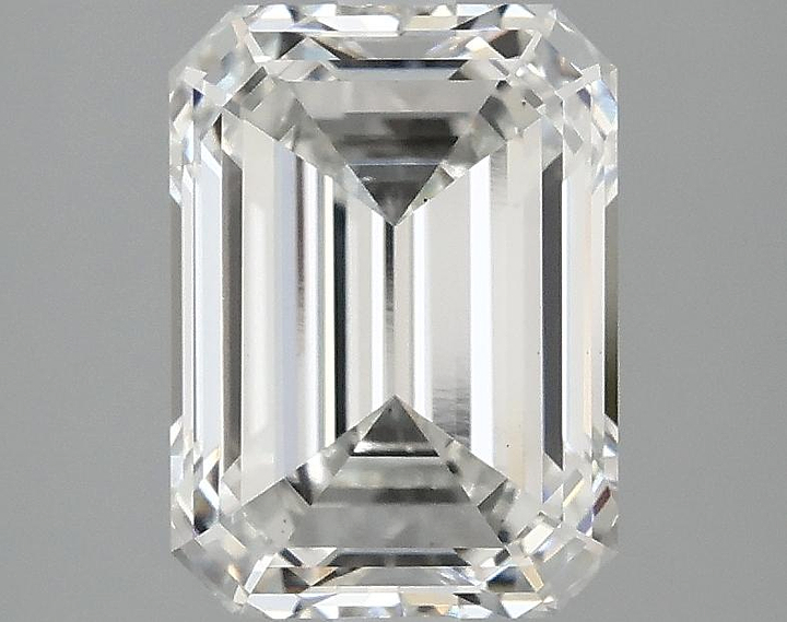 2.55 Carat Emerald Shaped Excellent Cut VS1 IGI Certified Lab Grown Diamond