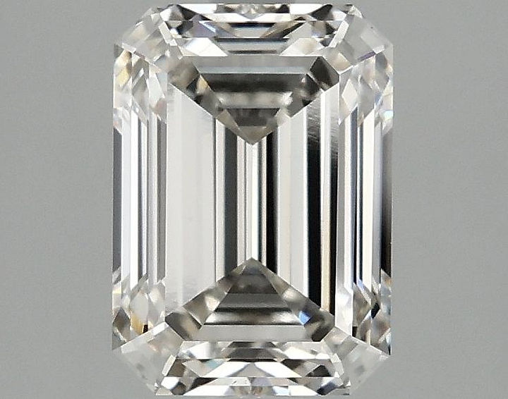 2.09 Carat Emerald Shaped Ideal Cut VS1 IGI Certified Lab Grown Diamond