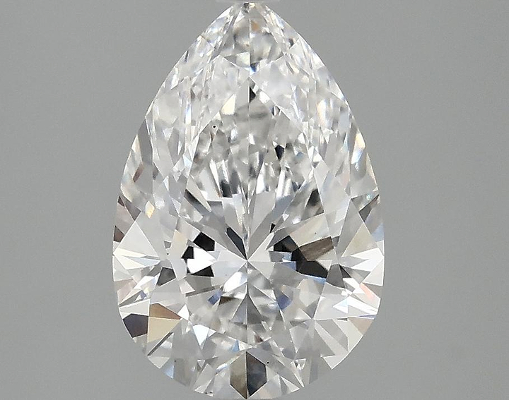 2.04 Carat Pear Shaped Excellent Cut VS1 IGI Certified Lab Grown Diamond