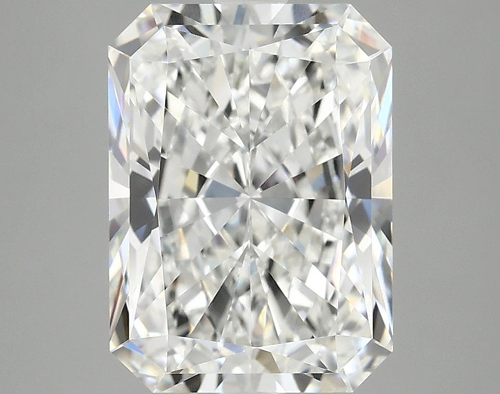 4.07 Carat Radiant Shaped Excellent Cut VVS2 IGI Certified Lab Grown Diamond