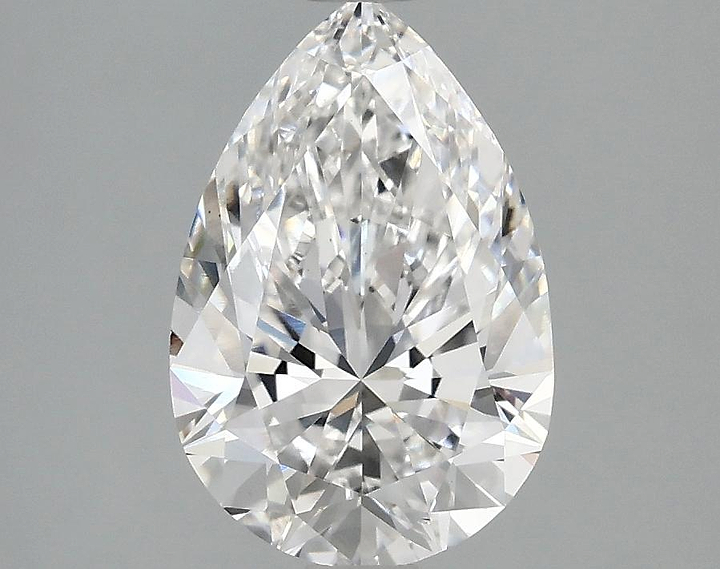 2.05 Carat Pear Shaped Excellent Cut VS1 IGI Certified Lab Grown Diamond