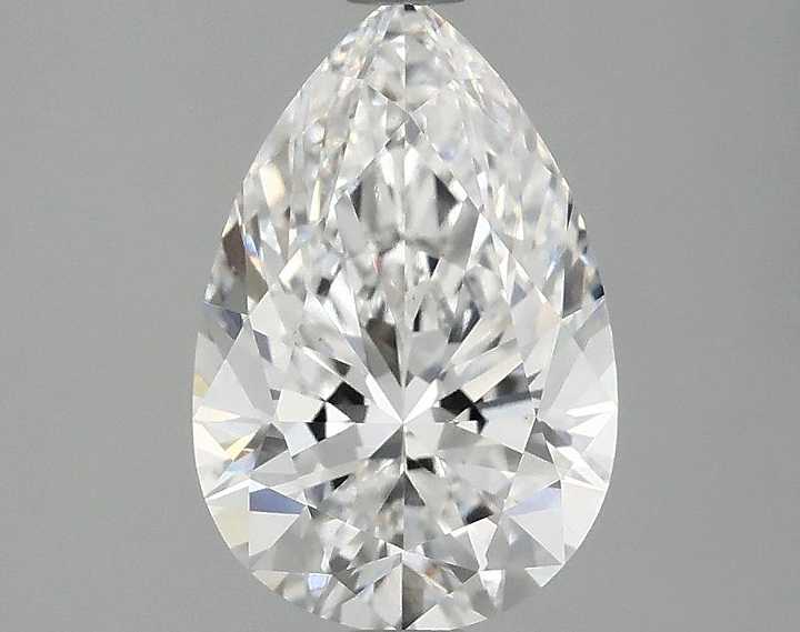 2.07 Carat Pear Shaped Excellent Cut VS1 IGI Certified Lab Grown Diamond