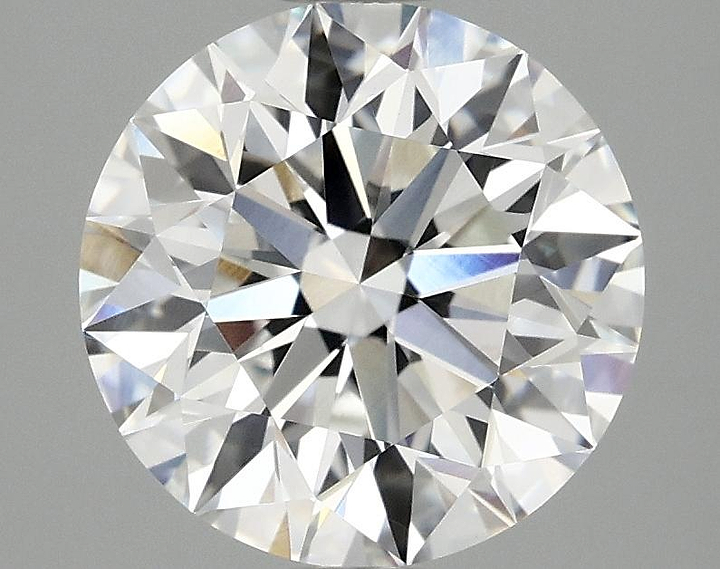3.09 Carat Round Shaped Excellent Cut VVS2 IGI Certified Lab Grown Diamond