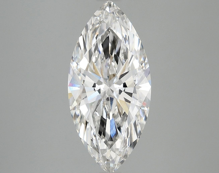 2.93 Carat Marquise Shaped Excellent Cut VS2 IGI Certified Lab Grown Diamond