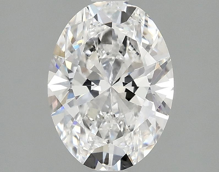 1.5 Carat Oval Shaped Excellent Cut VVS2 IGI Certified Lab Grown Diamond