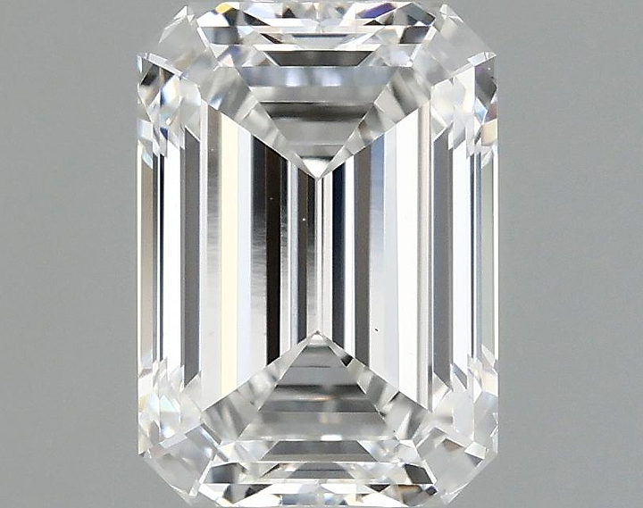 1.1 Carat Emerald Shaped Ideal Cut VS1 IGI Certified Lab Grown Diamond