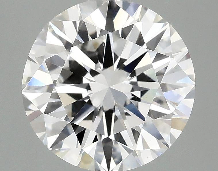 2.5 Carat Round Shaped Excellent Cut VS1 IGI Certified Lab Grown Diamond