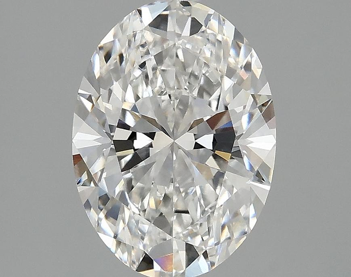 2.08 Carat Oval Shaped Ideal Cut VVS2 IGI Certified Lab Grown Diamond