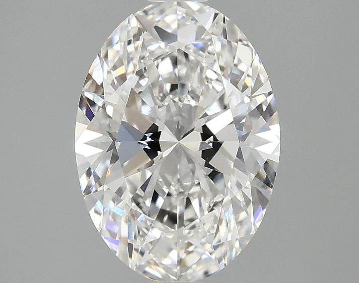 2.1 Carat Oval Shaped Ideal Cut VVS2 IGI Certified Lab Grown Diamond