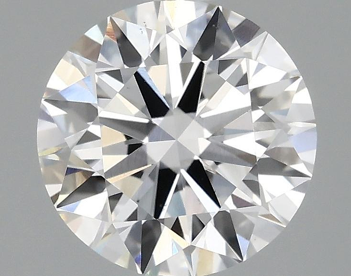 1.58 Carat Round Shaped Ideal Cut VS2 IGI Certified Lab Grown Diamond