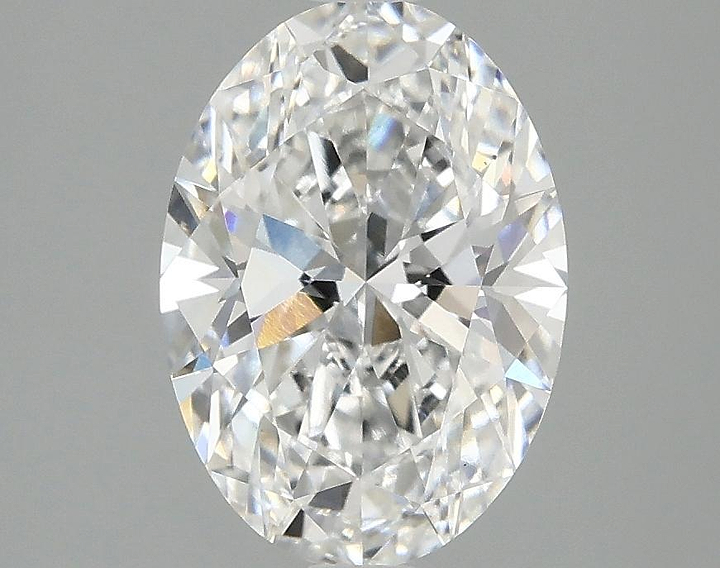 2.05 Carat Oval Shaped Ideal Cut VS1 IGI Certified Lab Grown Diamond