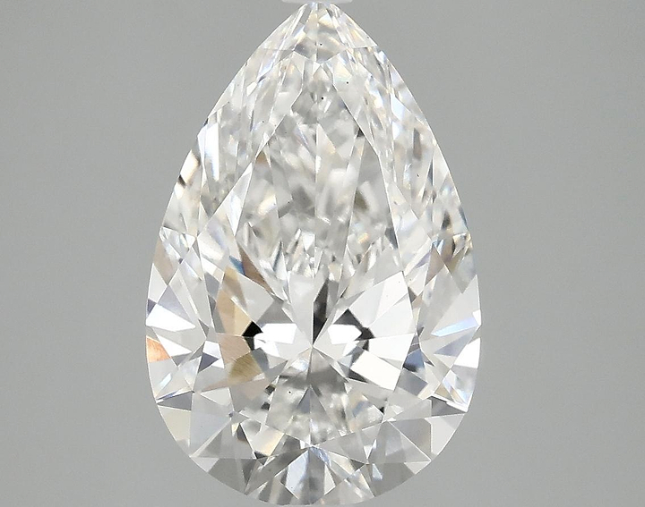 3.07 Carat Pear Shaped Excellent Cut VS1 IGI Certified Lab Grown Diamond