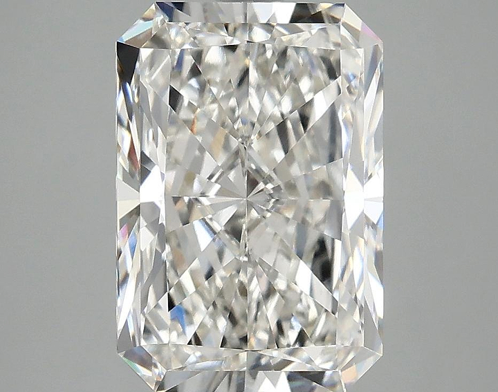 3.67 Carat Radiant Shaped Ideal Cut VVS2 IGI Certified Lab Grown Diamond