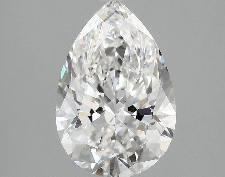 2.05 Carat Pear Shaped Excellent Cut VS1 IGI Certified Lab Grown Diamond