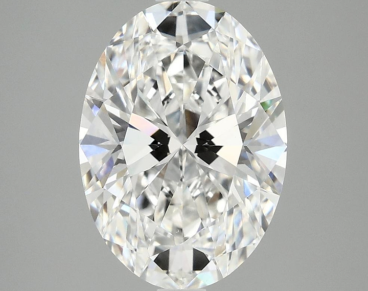 3.08 Carat Oval Shaped Ideal Cut VVS2 IGI Certified Lab Grown Diamond