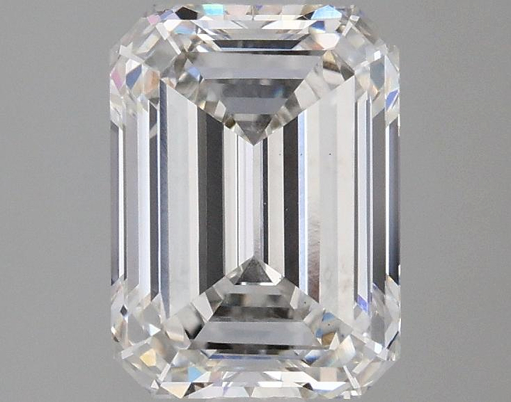 1.98 Carat Emerald Shaped Excellent Cut VS1 IGI Certified Lab Grown Diamond