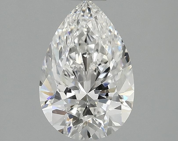 1.53 Carat Pear Shaped Excellent Cut VS1 IGI Certified Lab Grown Diamond