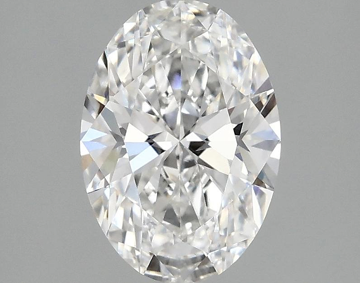 1.48 Carat Oval Shaped Ideal Cut VVS2 IGI Certified Lab Grown Diamond