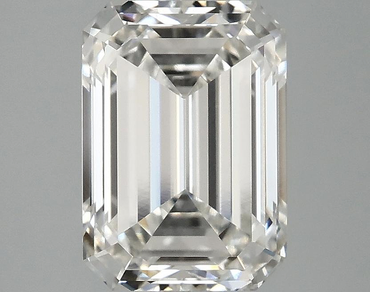 3.04 Carat Emerald Shaped Ideal Cut VVS2 IGI Certified Lab Grown Diamond