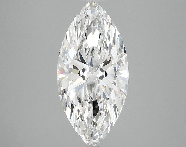 2.87 Carat Marquise Shaped Excellent Cut VS1 IGI Certified Lab Grown Diamond