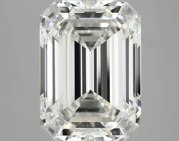 3.08 Carat Emerald Shaped Excellent Cut VS1 IGI Certified Lab Grown Diamond