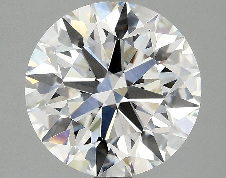2.92 Carat Round Shaped Excellent Cut VVS2 IGI Certified Lab Grown Diamond