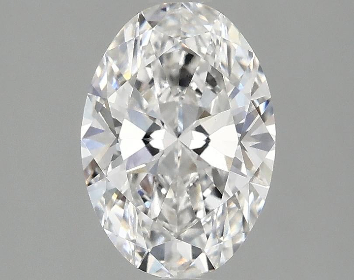 1.53 Carat Oval Shaped Ideal Cut VVS2 IGI Certified Lab Grown Diamond