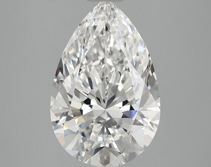 3.04 Carat Pear Shaped Excellent Cut VS1 IGI Certified Lab Grown Diamond