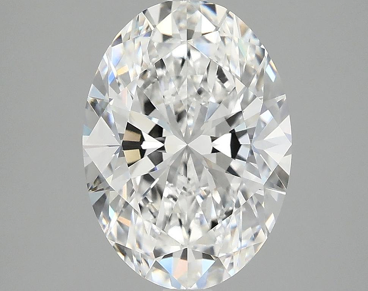 3.07 Carat Oval Shaped Ideal Cut VVS2 IGI Certified Lab Grown Diamond