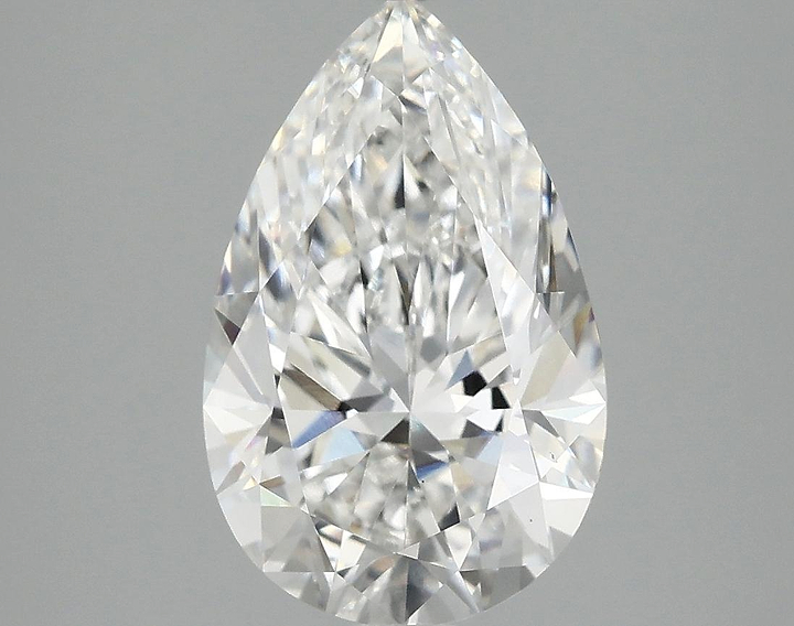 3.07 Carat Pear Shaped Ideal Cut VS1 IGI Certified Lab Grown Diamond