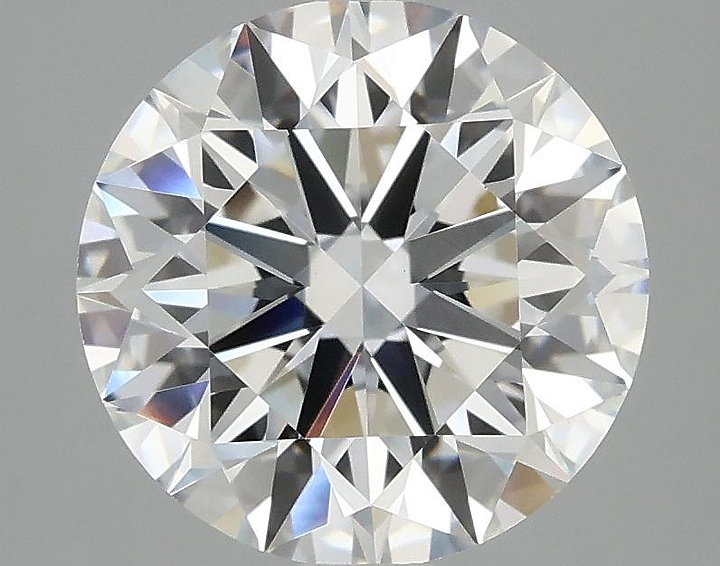 3.04 Carat Round Shaped Ideal Cut VVS2 IGI Certified Lab Grown Diamond