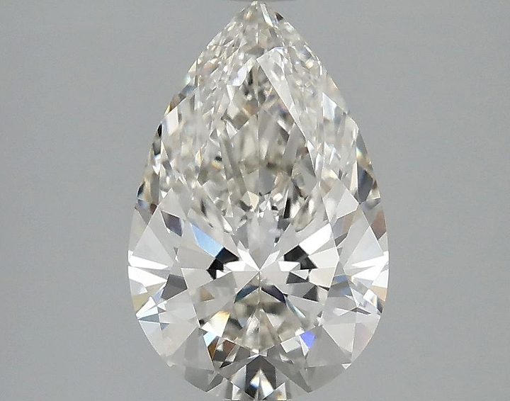 2.0 Carat Pear Shaped Ideal Cut VVS2 IGI Certified Lab Grown Diamond
