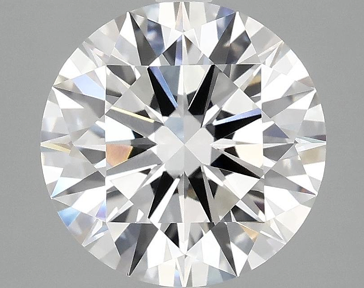 3.08 Carat Round Shaped Ideal Cut VVS2 IGI Certified Lab Grown Diamond