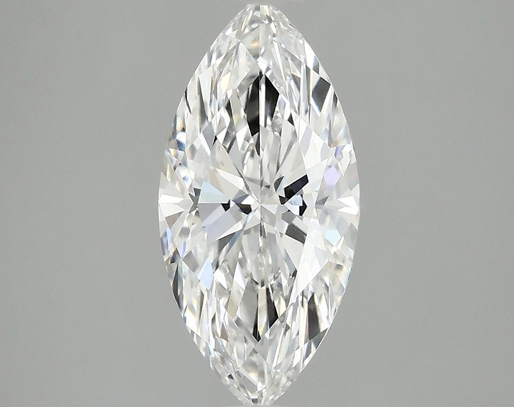 2.08 Carat Marquise Shaped Excellent Cut VS1 IGI Certified Lab Grown Diamond
