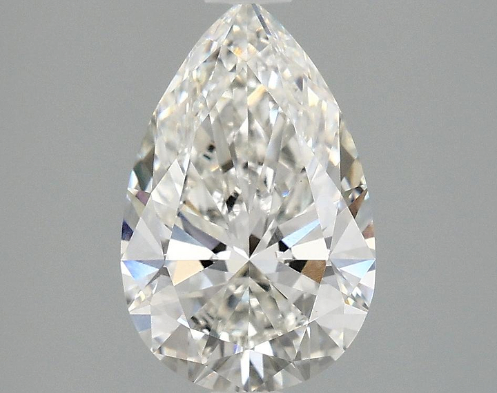 2.01 Carat Pear Shaped Ideal Cut VVS2 IGI Certified Lab Grown Diamond