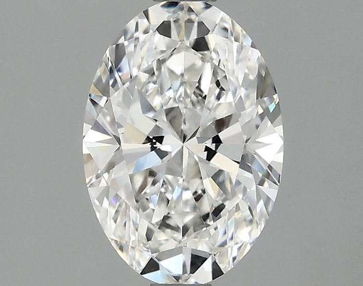 1.58 Carat Oval Shaped Ideal Cut VVS2 IGI Certified Lab Grown Diamond
