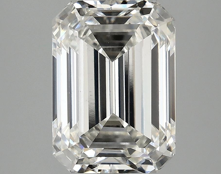 3.1 Carat Emerald Shaped Ideal Cut VS1 IGI Certified Lab Grown Diamond