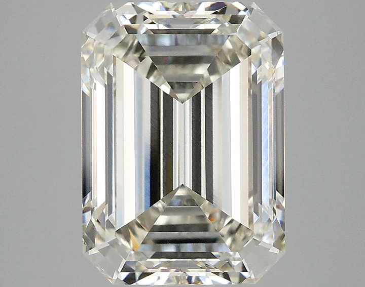 4.06 Carat Emerald Shaped Ideal Cut VVS2 IGI Certified Lab Grown Diamond