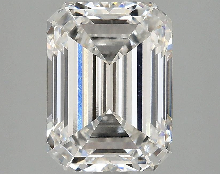 3.05 Carat Emerald Shaped Excellent Cut VVS2 IGI Certified Lab Grown Diamond